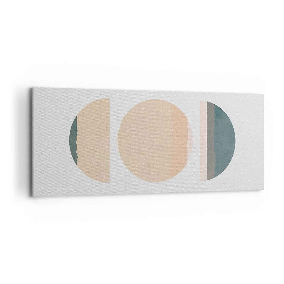 Lærredstryk - Billede på lærred - Hjul for hjul - 120x50 cm