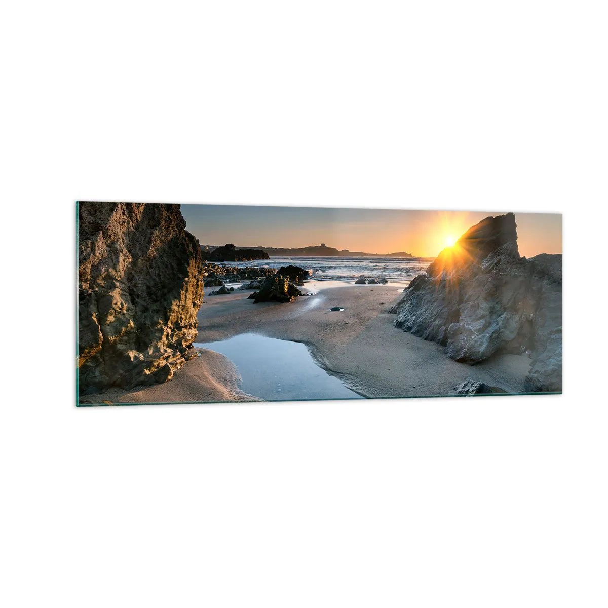 Billede på glas - Uberørt af menneskehånd - 140x50 cm