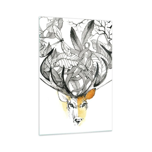 Billede på glas - Horn af overflod - 70x100 cm