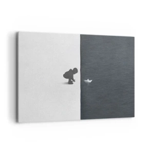 Lærredstryk - Billede på lærred - Stor ekspedition - 100x70 cm