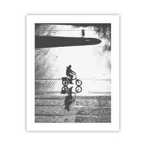 Plakat - Fremad, gennem byen - 40x50 cm