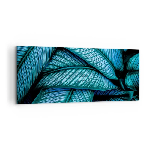 Lærredstryk - Billede på lærred - Livslinjer - 100x40 cm