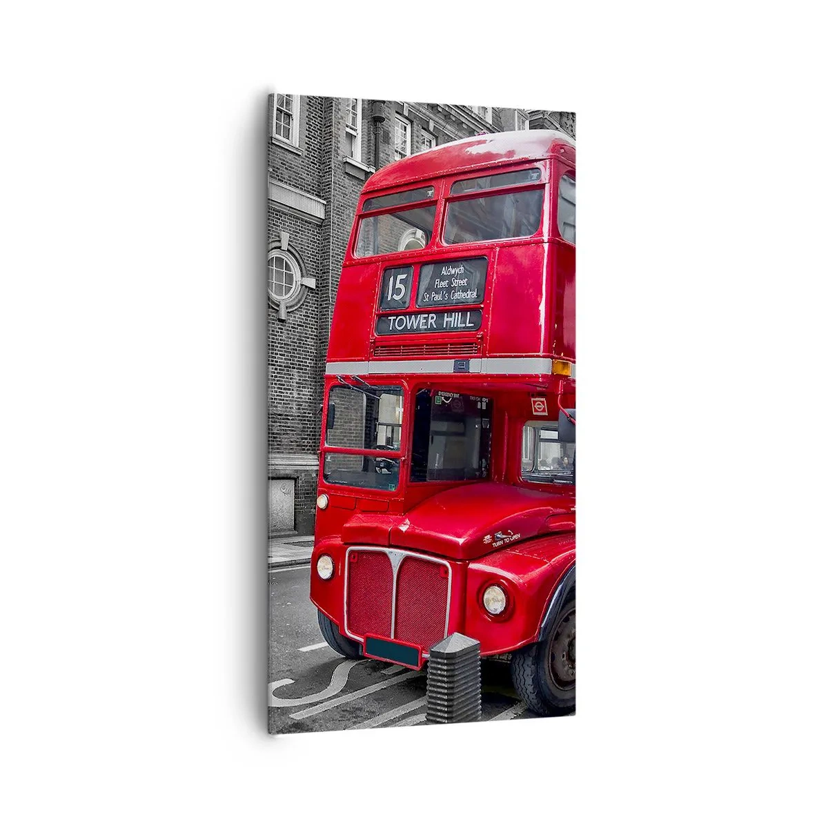 Lærredstryk - Billede på lærred - Altid det samme - 65x120 cm