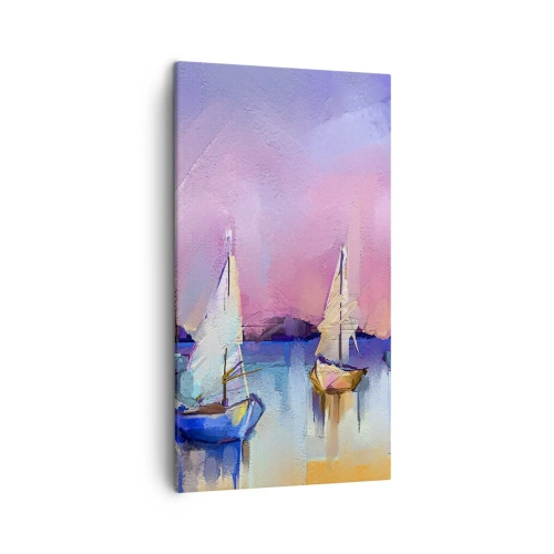 Lærredstryk - Billede på lærred - Retning: brede farvande - 45x80 cm
