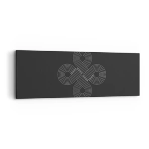 Lærredstryk - Billede på lærred - I den keltiske ånd - 90x30 cm