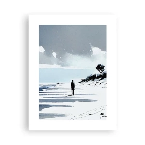 Plakat - Alene - 30x40 cm