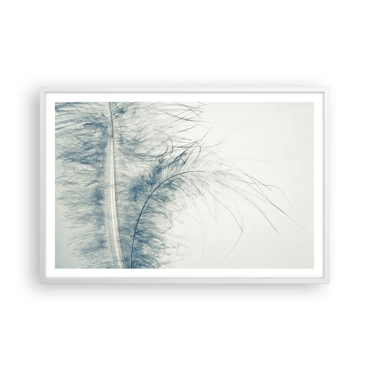 Plakat i hvid ramme - Naturens hvisken - 91x61 cm