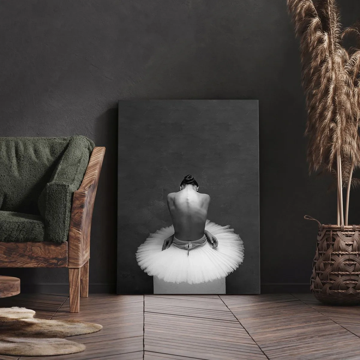 Lærredstryk - Billede på lærred - Blomstrer nu - 50x70 cm