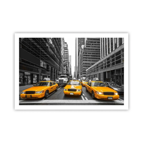 Plakat - Det er os, der farver byen - 91x61 cm