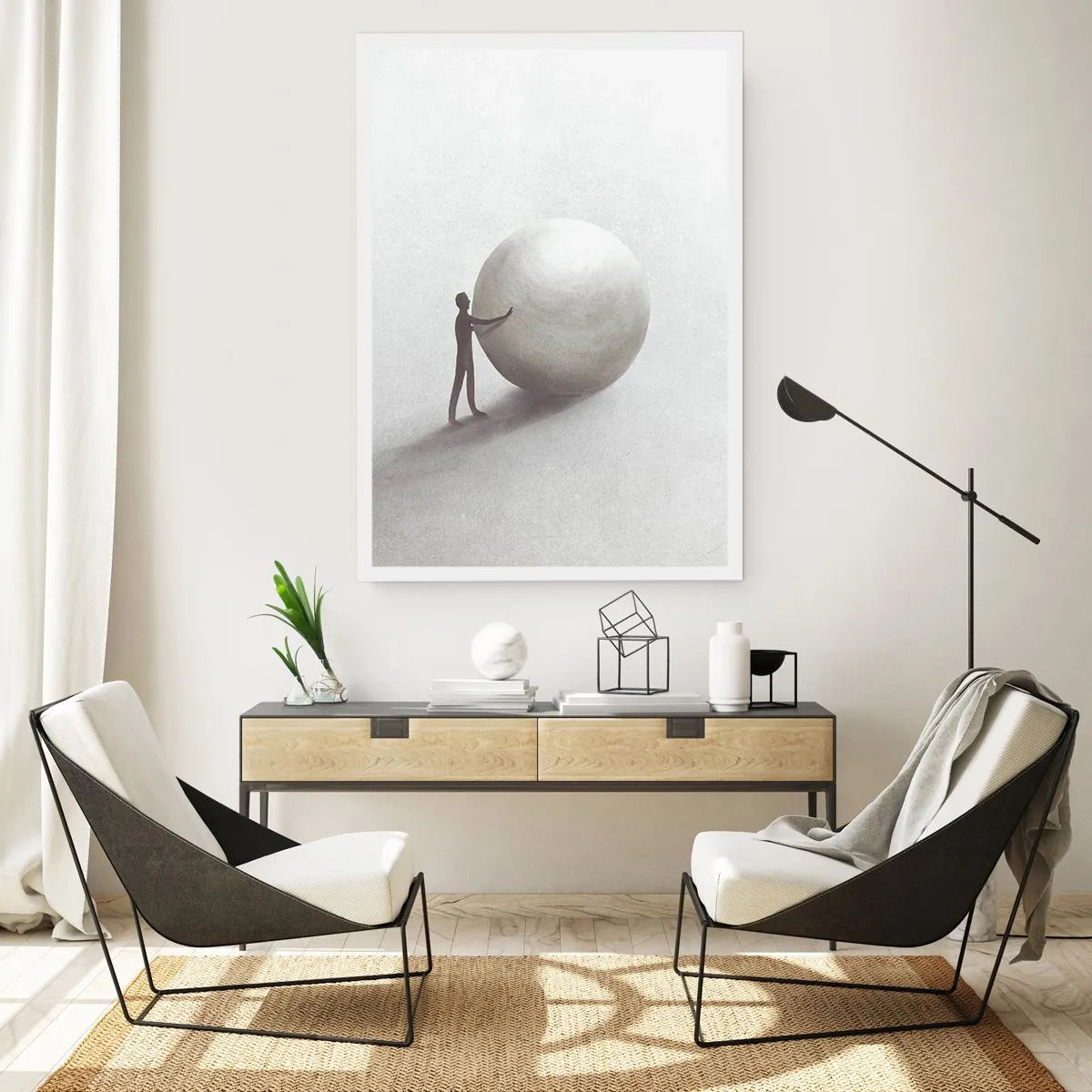 Plakat - Livets spil - 40x50 cm