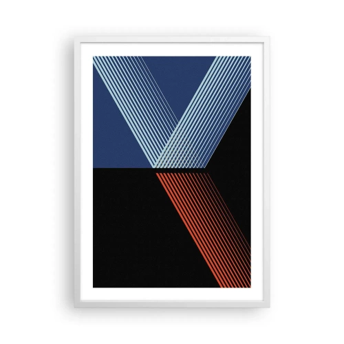 Plakat i hvid ramme - En simpel historie - 50x70 cm