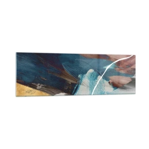 Billede på glas - Med flair og energi - 160x50 cm