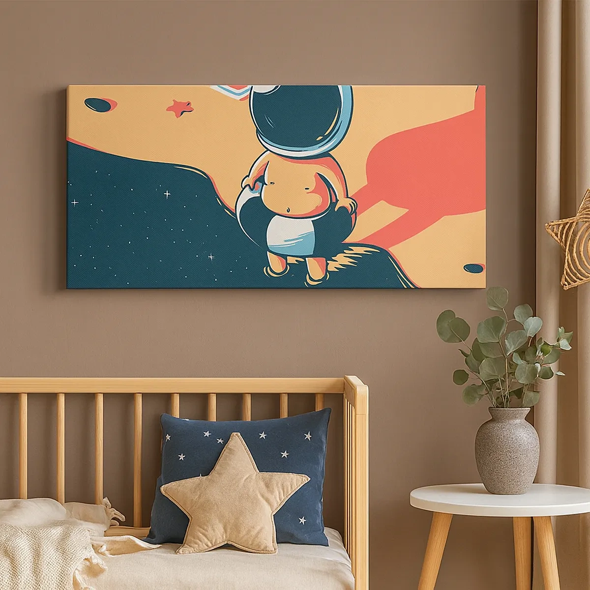 Lærredstryk - Billede på lærred - Fra et andet perspektiv - 30x30 cm