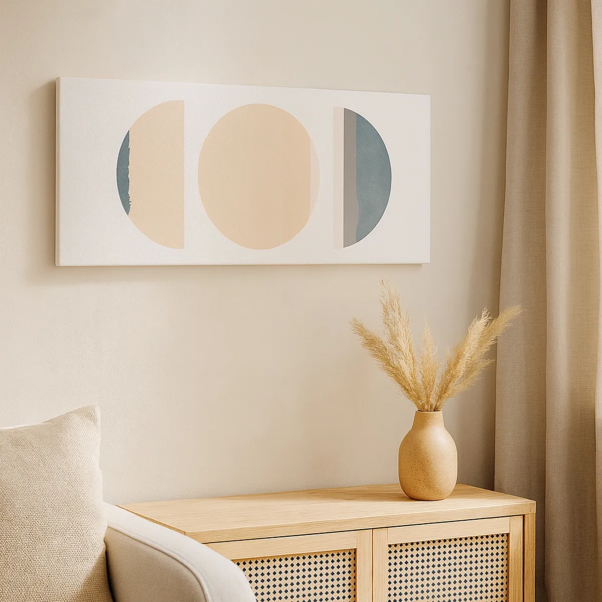 Lærredstryk - Billede på lærred - Hjul for hjul - 30x30 cm