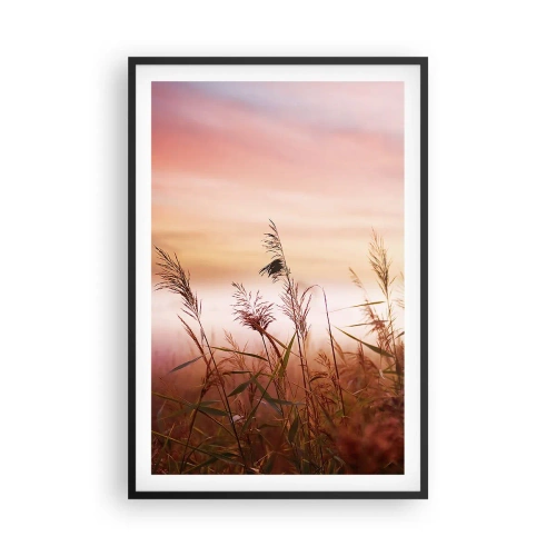 Plakat i sort ramme - Drager, blæsere, vind - 61x91 cm
