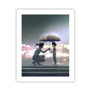 Plakat - Og alt er godt nu - 40x50 cm