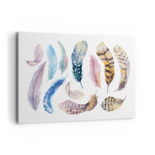 Lærredstryk - Billede på lærred - Letvægts, farverig og flerfarvet - 120x80 cm