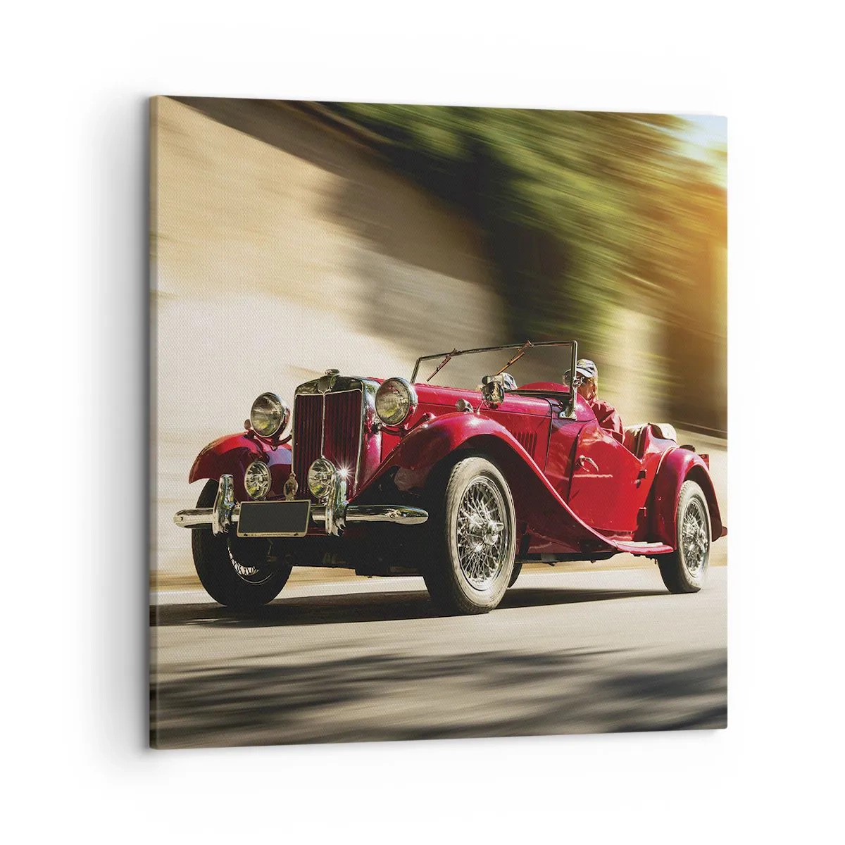 Lærredstryk - Billede på lærred - Smukkere end Nike fra Samothrake - 50x50 cm