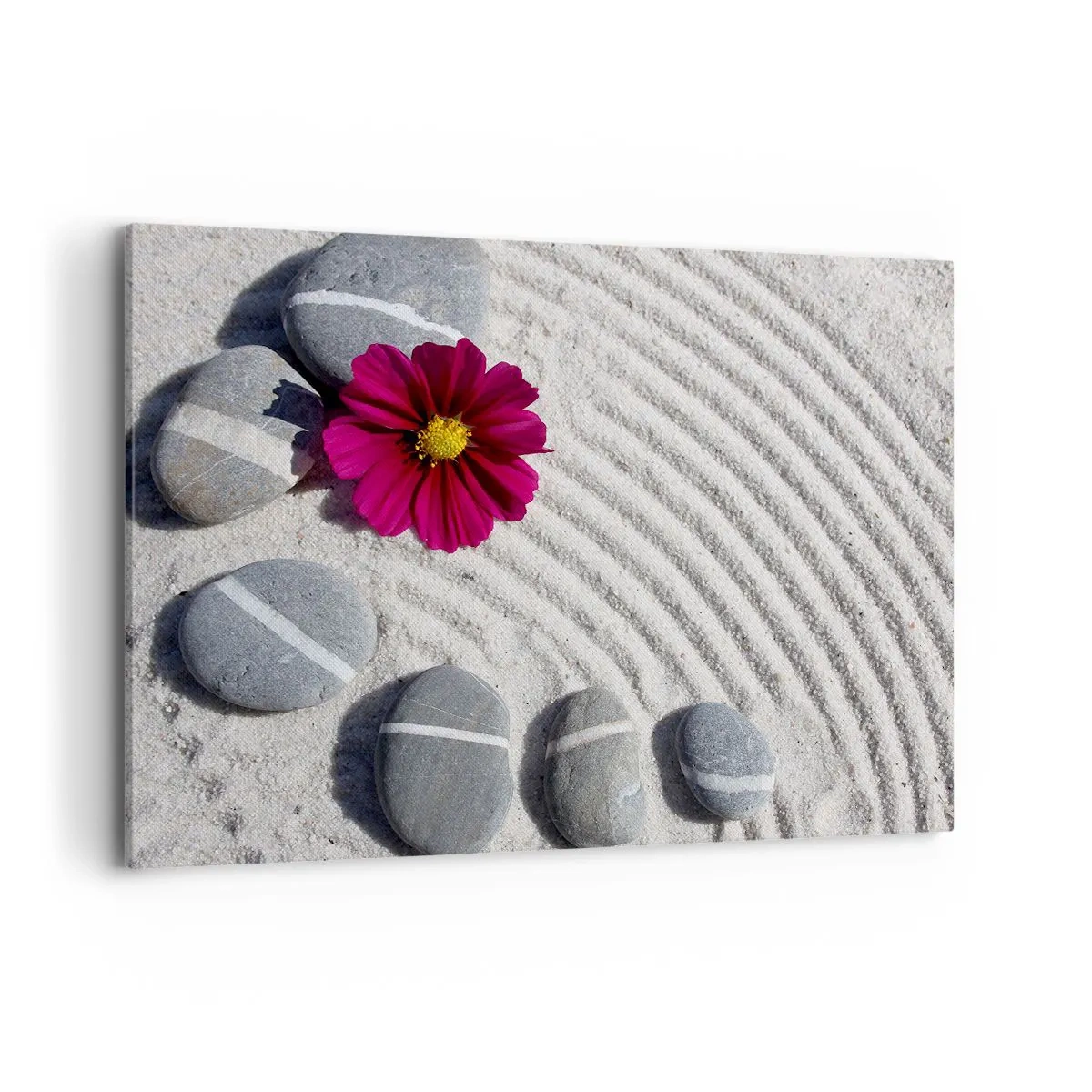 Lærredstryk - Billede på lærred - Energi og ro i den magiske naturcirkel - 120x80 cm