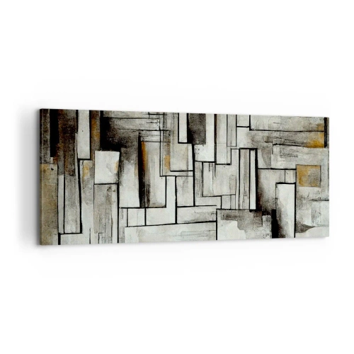 Lærredstryk - Billede på lærred - Enkelthedens kraft - 100x40 cm