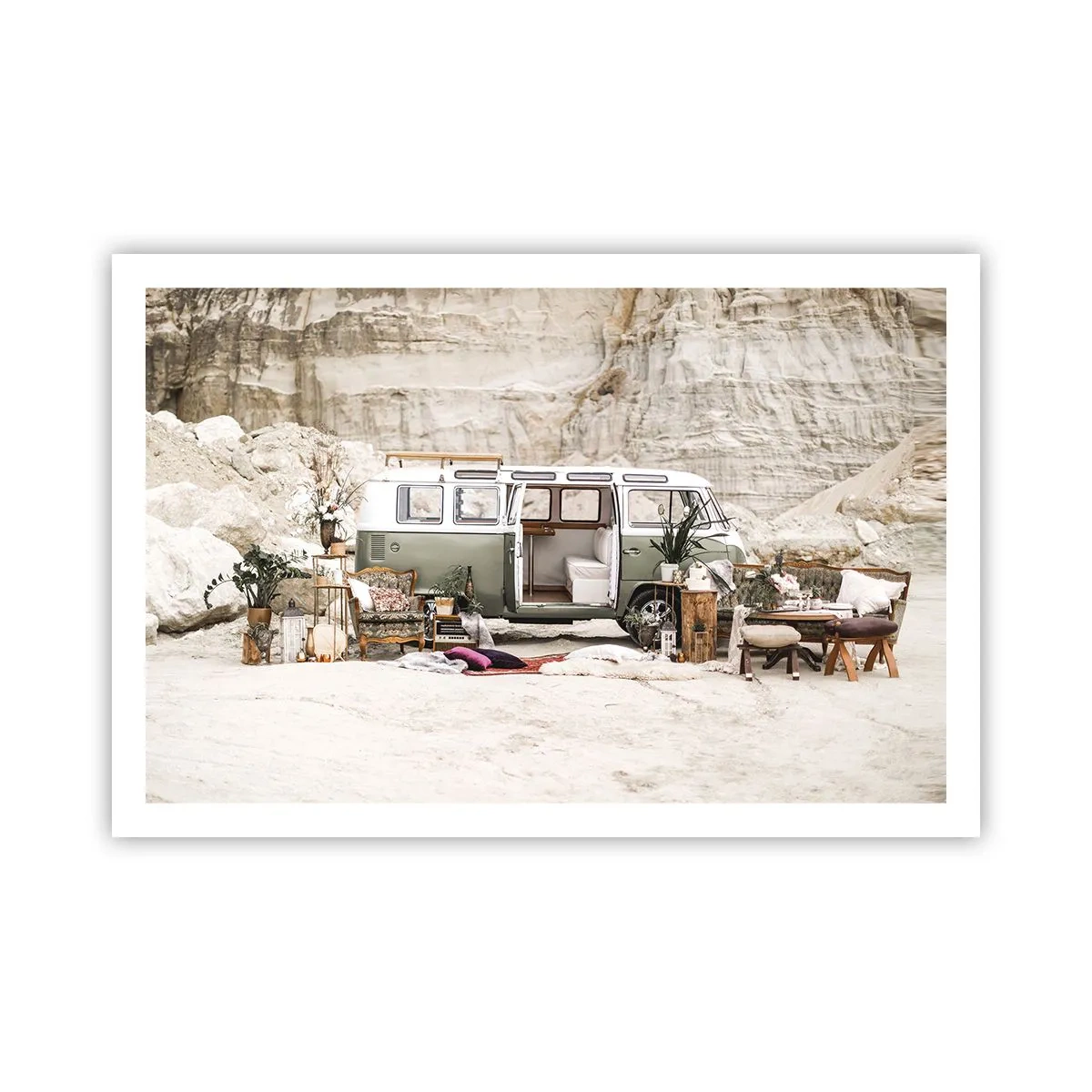 Plakat - Tid til at starte rejsen - 91x61 cm