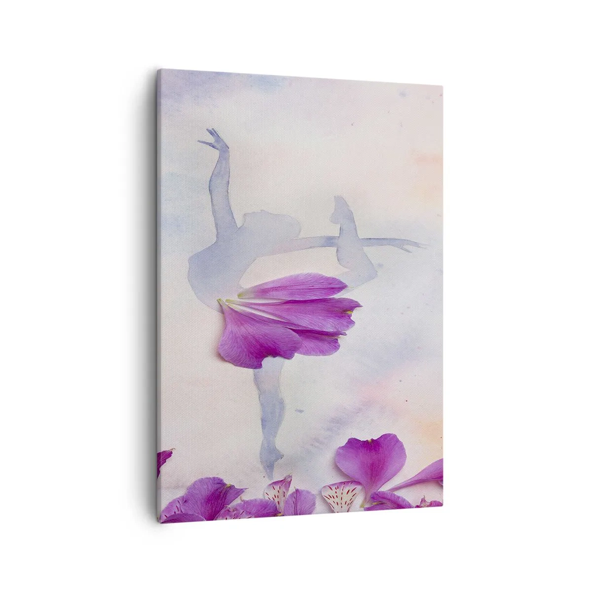 Lærredstryk - Billede på lærred - Delikat som en blomst - 50x70 cm