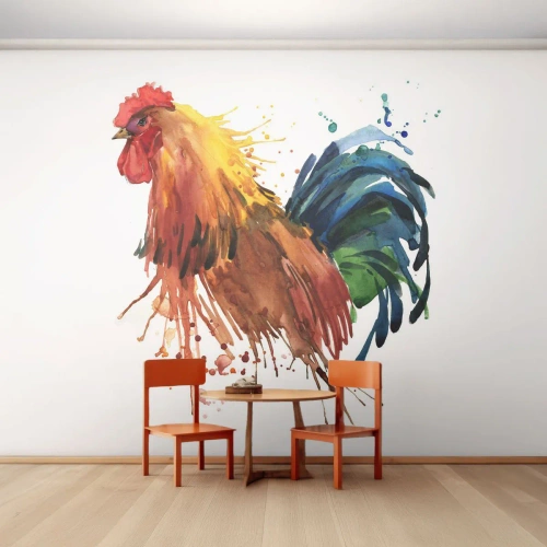 Fototapet Selvklæbende Deluxe Sticker - Kongelig kappe, kongelig stolthed - Pik, Grafik, Avl - 350x256 cm