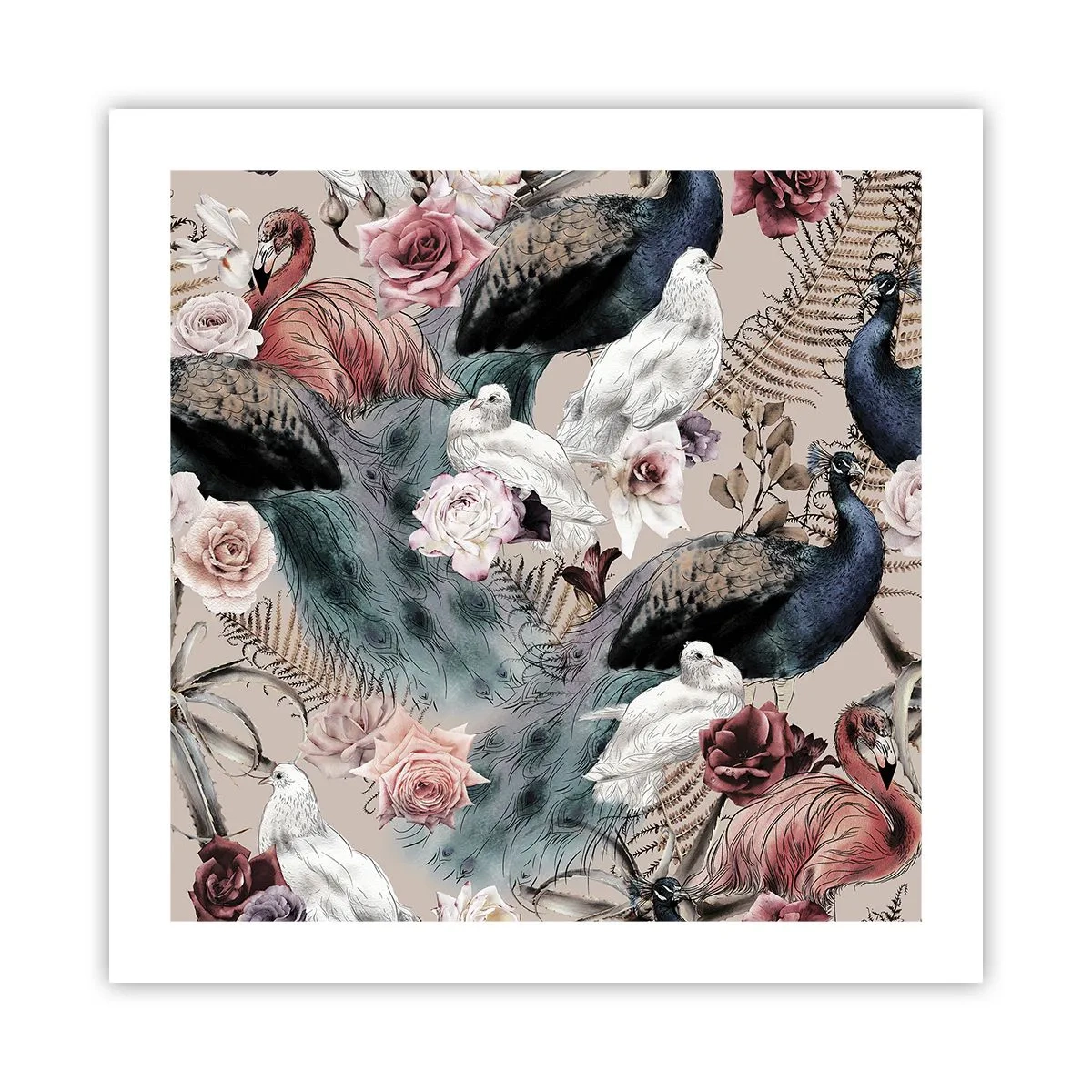 Plakat - I paladsets have - 50x50 cm