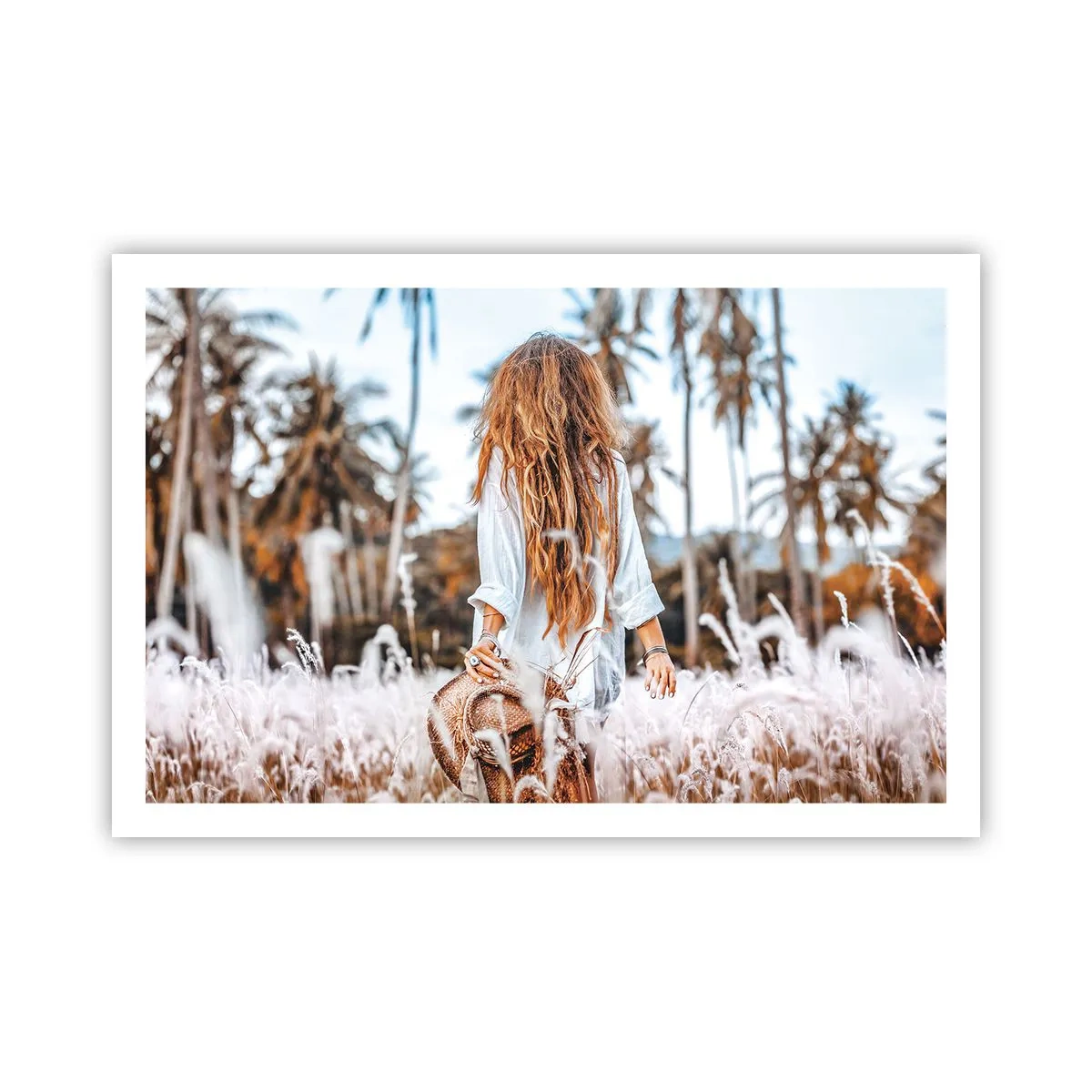 Plakat - Født af græsdun - 91x61 cm