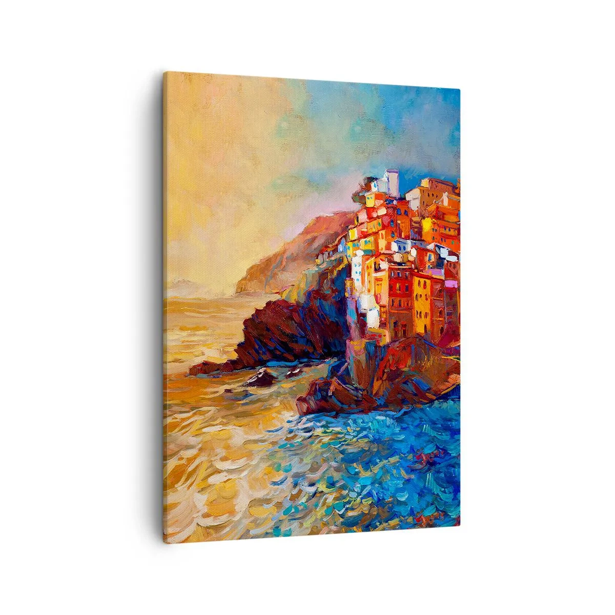 Lærredstryk - Billede på lærred - Italiensk atmosfære - 50x70 cm
