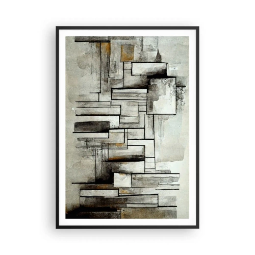 Plakat i sort ramme - Enkelthedens kraft - 70x100 cm