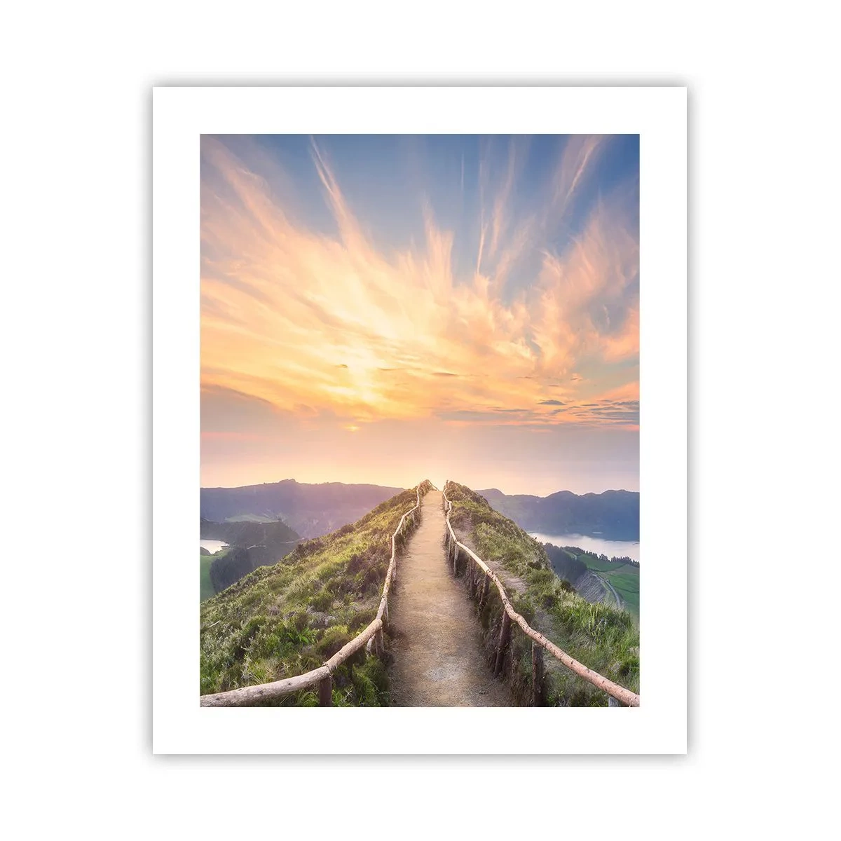 Plakat - Tæt på himlen - 40x50 cm