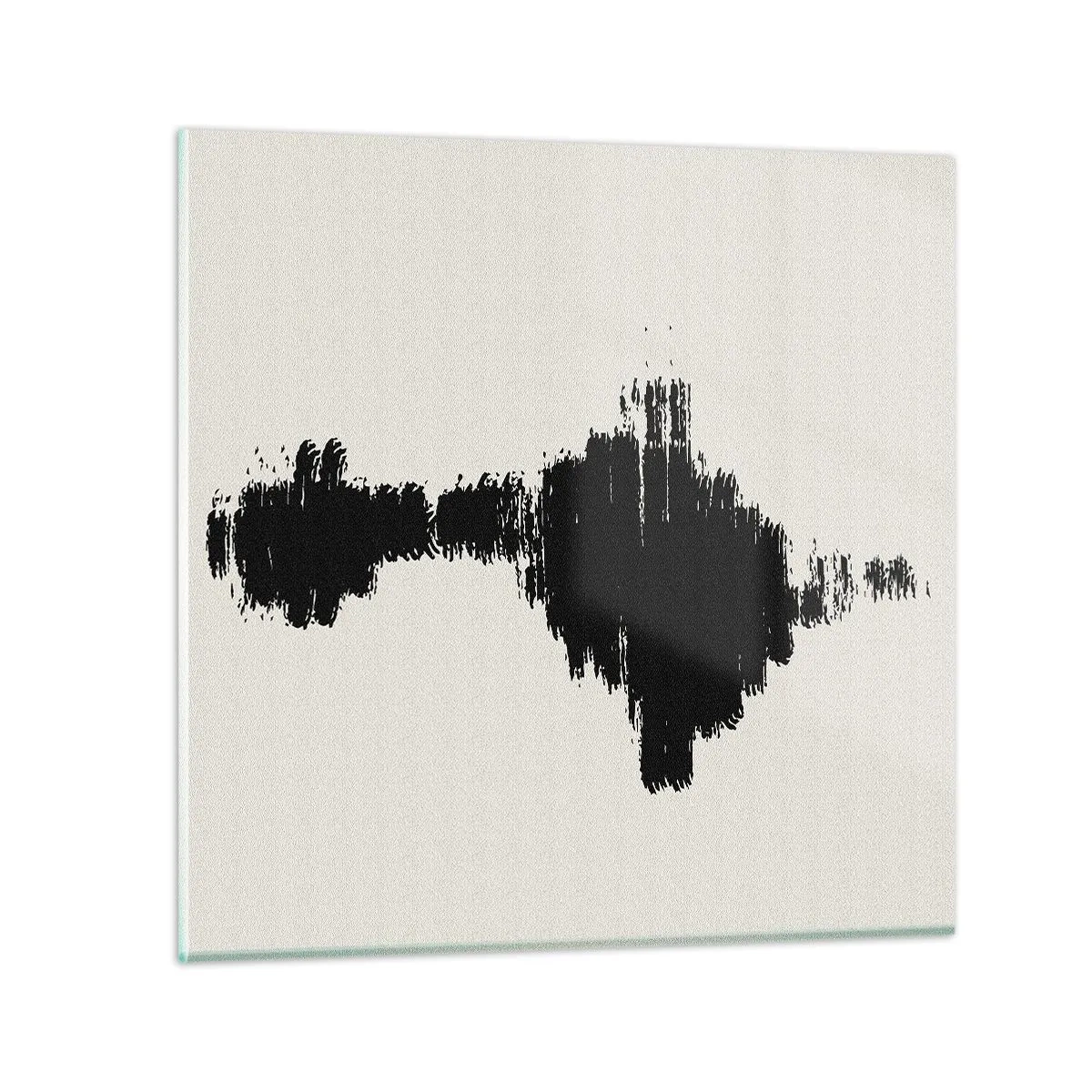 Billede på glas - Fantasiens vibrationer - 70x70 cm