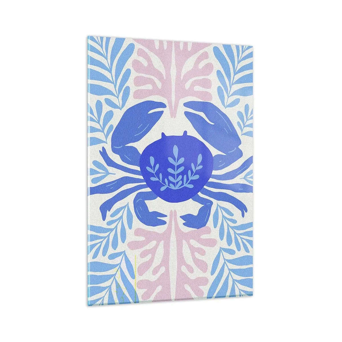 Billede på glas - Som en havblomst - 80x120 cm