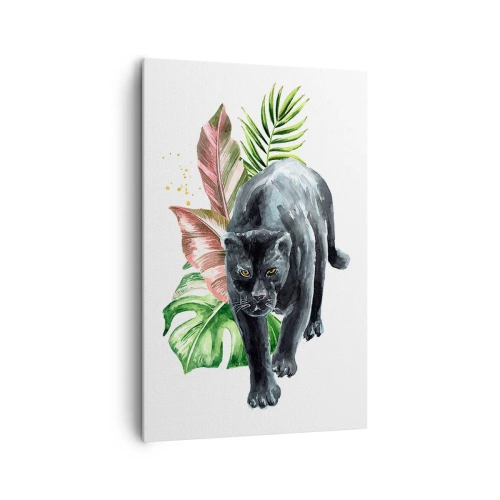 Lærredstryk - Billede på lærred - Vild i hjertet - 80x120 cm