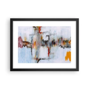 Plakat i sort ramme - En pind på vandet - 40x30 cm