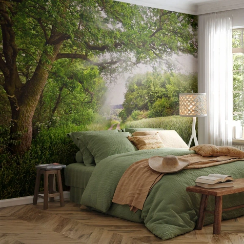 Fototapet Premium Sand - Et in Arcadia ego - Landskab, Grusvej, Natur - 250x175 cm