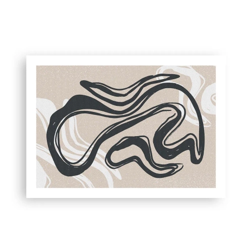 Plakat - Multipliceret udtryk - 70x50 cm