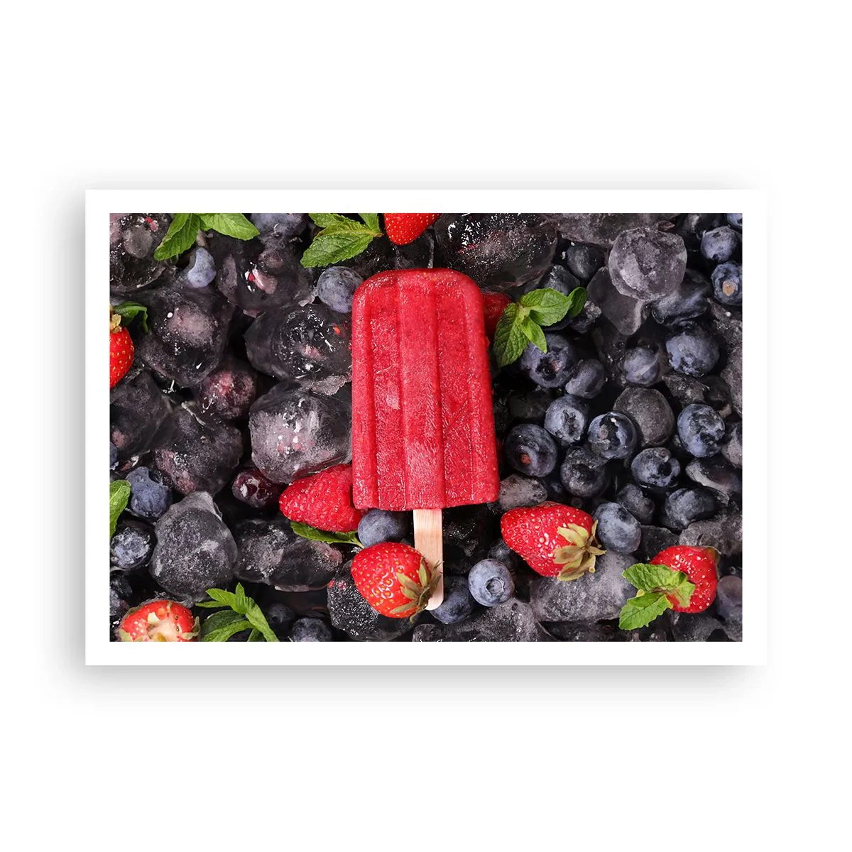 Plakat - En smag af varm sommer - 100x70 cm