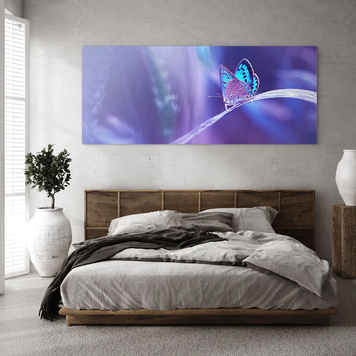 Billede på glas - Naturens juvel - 120x50 cm
