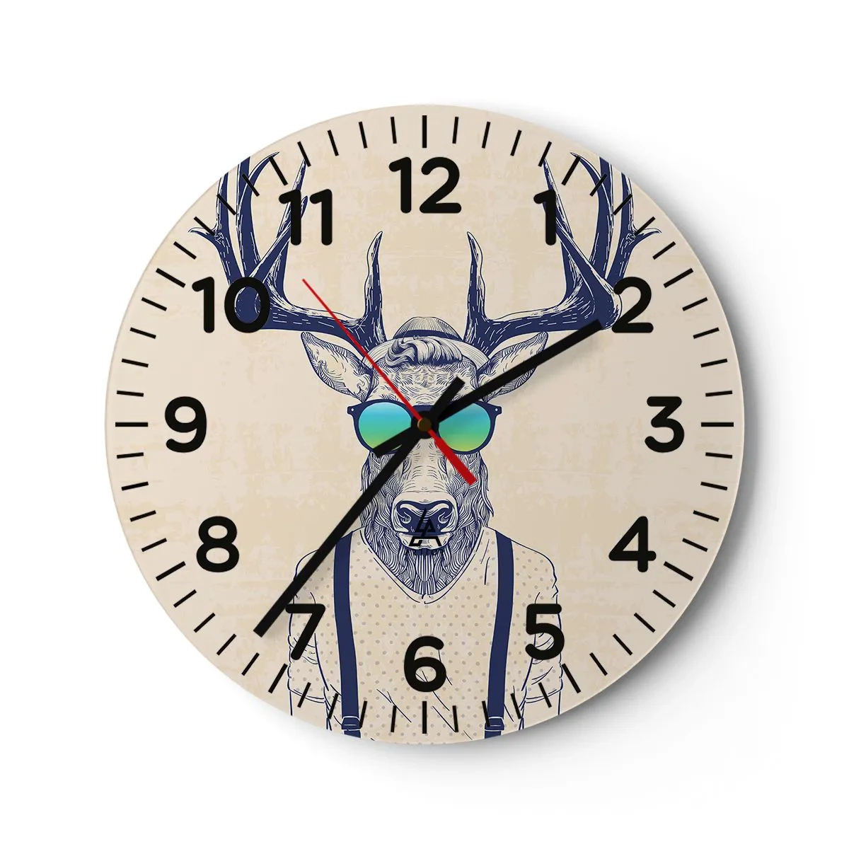 Vægur, Uret - Hvem forventede du? - 30x30 cm