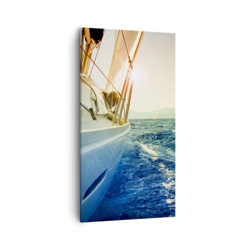 Lærredstryk - Billede på lærred - For eventyr - 55x100 cm