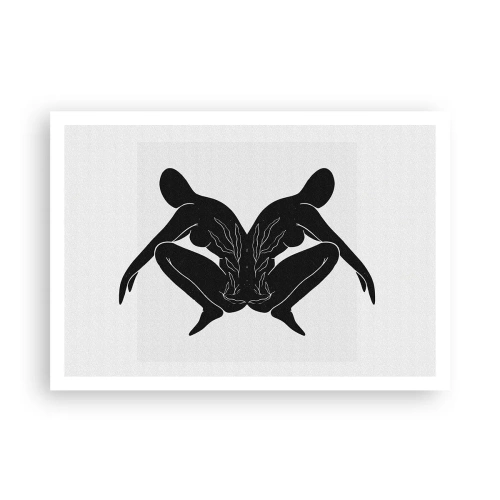 Plakat - En delt sjæl - 100x70 cm