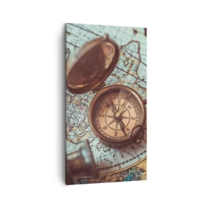 Lærredstryk - Billede på lærred - For eventyreren - 45x80 cm