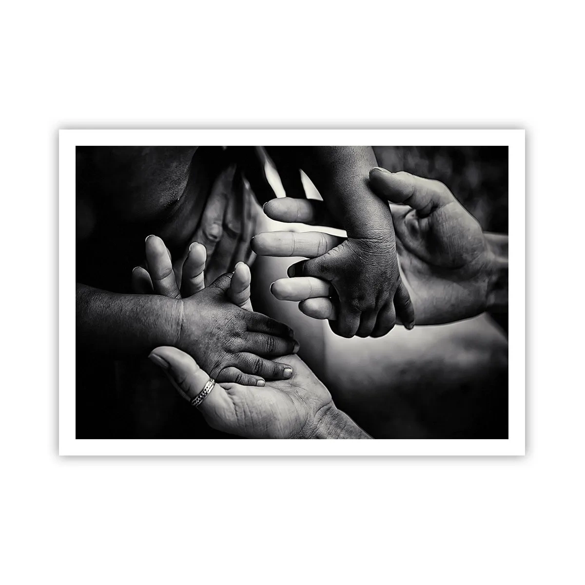 Plakat - At være menneske - 100x70 cm