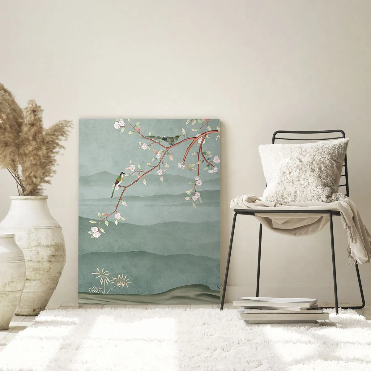 Billede på glas - Forår, ah, det er dig - 80x120 cm