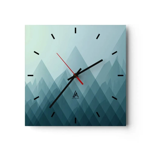 Vægur, Uret - Stor, større, størst - 30x30 cm