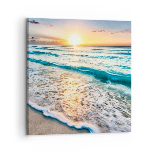 Lærredstryk - Billede på lærred - Et synspunkt, der er værd at have - 70x70 cm