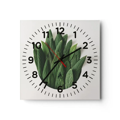 Vægur, Uret - Uhæmmet nysgerrighed - 40x40 cm