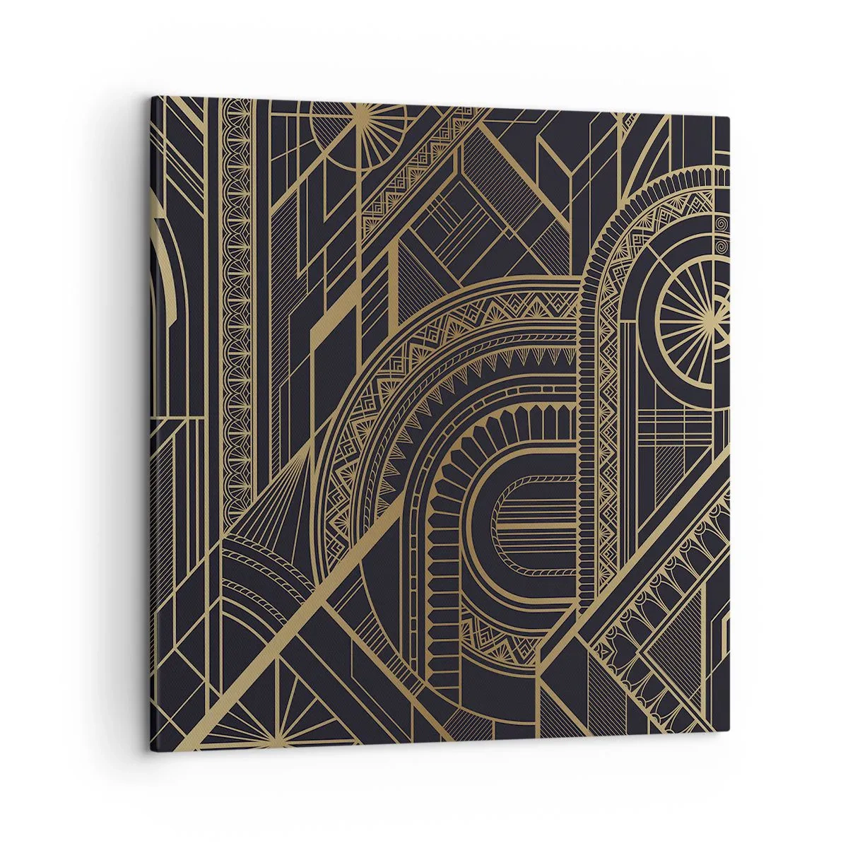 Lærredstryk - Billede på lærred - Koncepter, idéer, planer - 50x50 cm